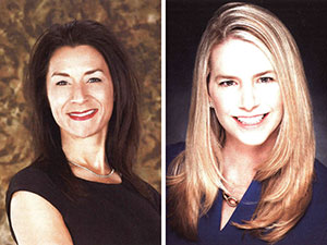 TWU MBA alums Lucy Catal&aacute; and Becky Tucker