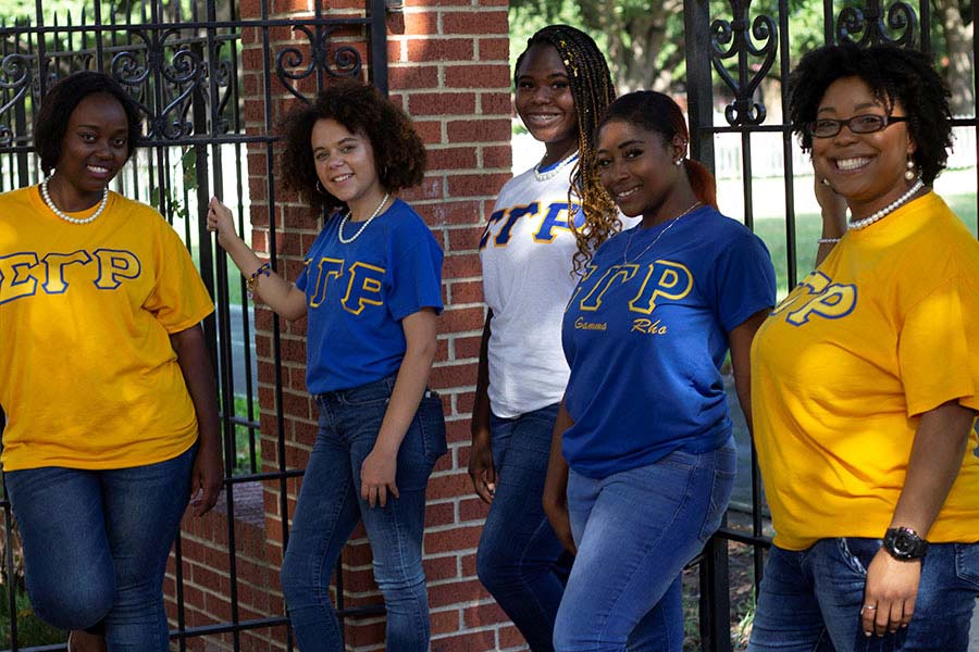 Sigma Gamma Rho Sorority Members