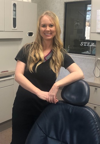 TWU Dental hygiene alumna Courtney Crew (BS &rsquo;06)