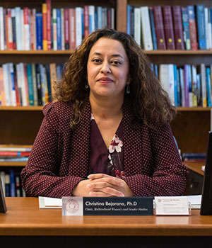 Christina Bejarano, Ph.D., professor of political science at Texas Woman&rsquo;s University.