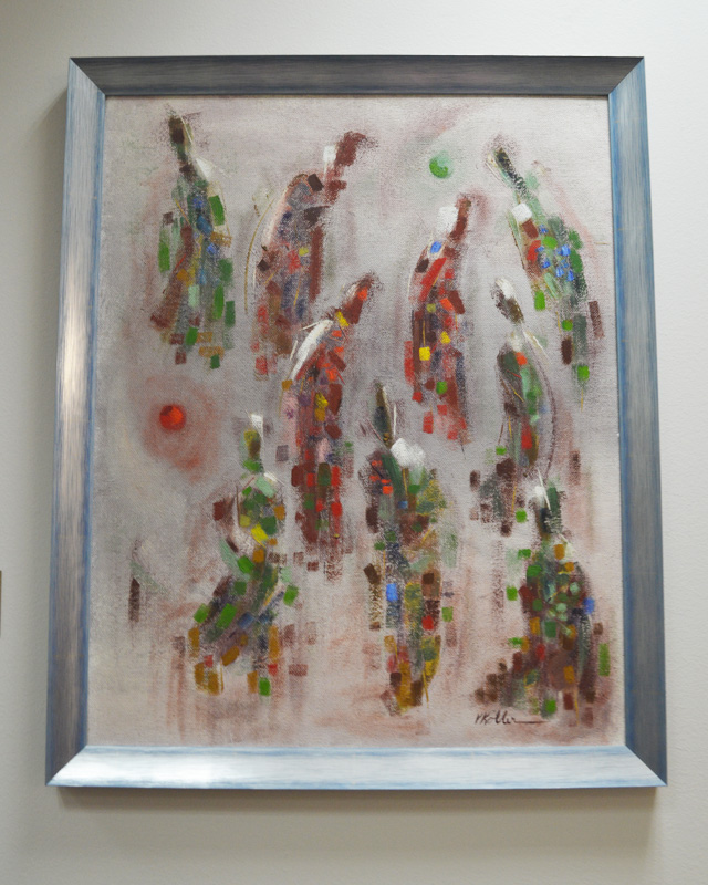 Oil painting from Go series