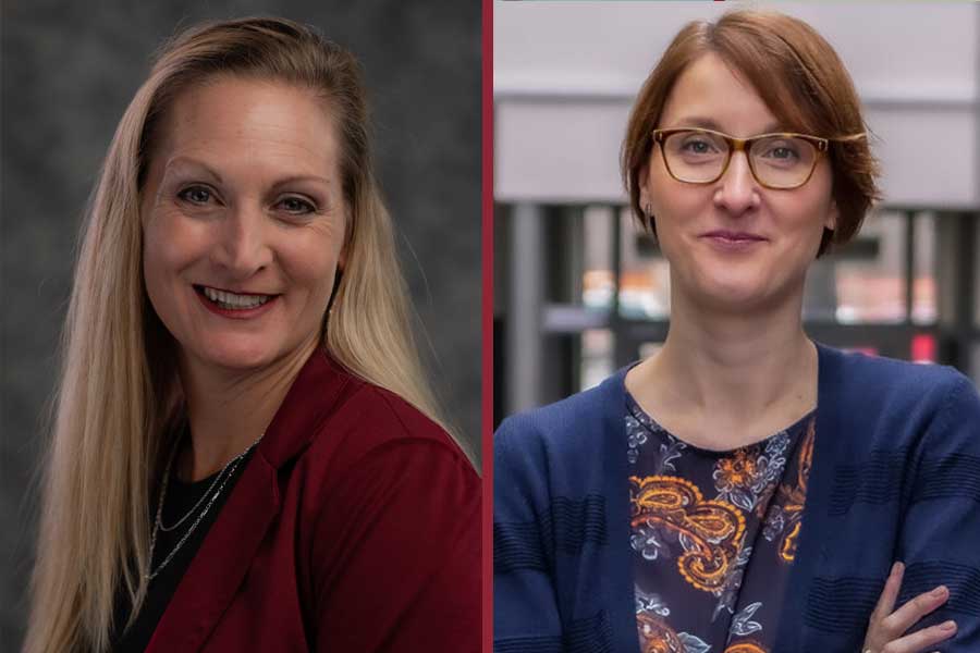 Mandy Stewart, PhD, and Barbara Muszyńska, PhD, spearhead project to help Polish teachers educate Ukrainian refugee students