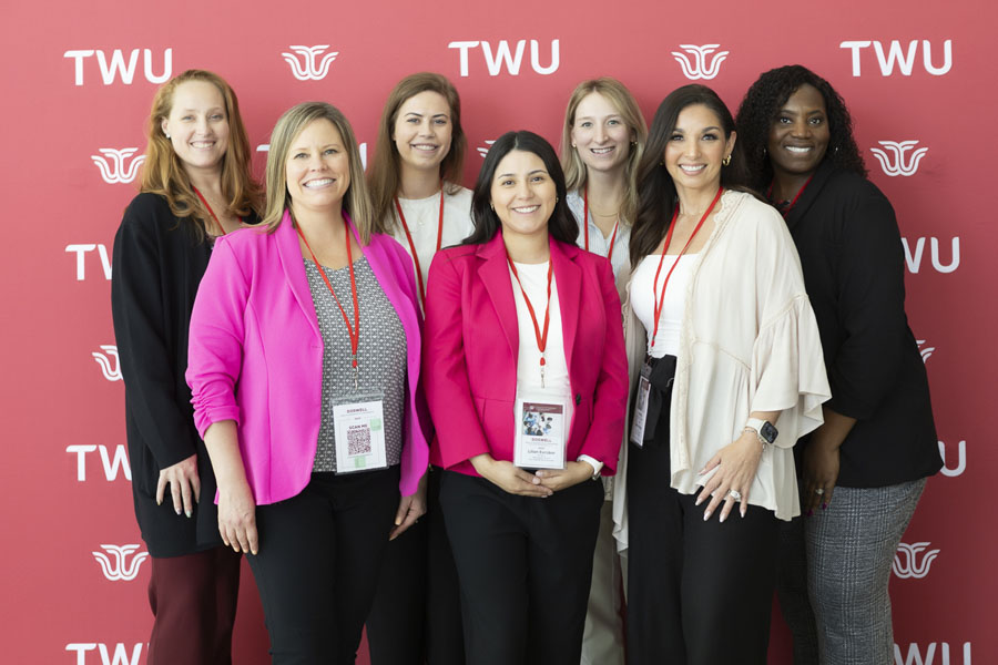 Doswell Health Informatics Conference participants pose for photo