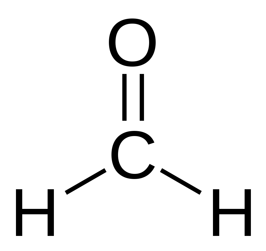 Formaldehyde chemical structure